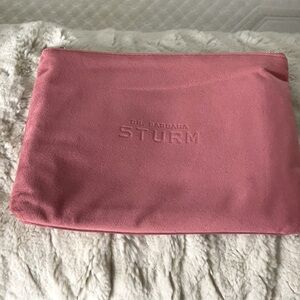 Dr. Barbara Sturm velvet makeup bag NWOT